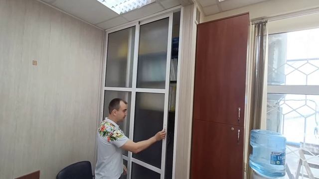 Балконные окна, алюминиевая раздвижная система Алютех ALT 100 смотреть онлайн