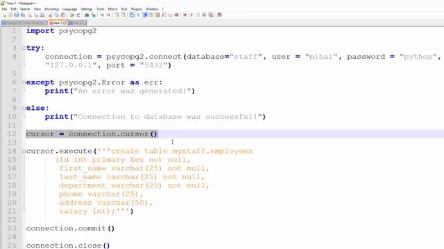 Creating Database Tables - "Python 3 Complete Masterclass - Make Your Job Tasks Easier!" смотреть онлайн
