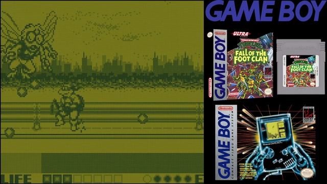 Longplay: Teenage Mutant Ninja Turtles: Fall of the Foot Clan - Game #752 - Game Boy смотреть онлайн