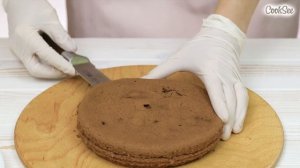 ШОКОЛАДНЫЙ  ТОРТ «День и ночь». #шоколадныйторт #бисквитдляторта