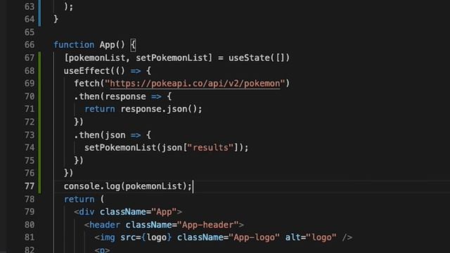 Pokédex App (React useEffect) part 1 - Web Front-end Development | Lesson 47 (Free Coding Bootcamp) смотреть онлайн