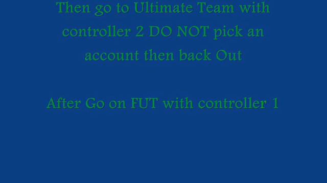 Fifa 12 Ultimate Team CONTROL GLITCH TUTORIAL смотреть онлайн