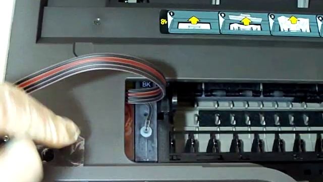 CISS Installation Hp Deskjet 3070A ,Hp Photosmart 5510,Hp Photosmart 6510