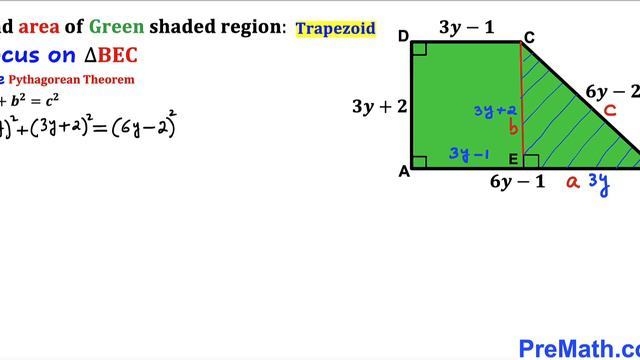 Can you find area of the Green Trapezoid? | (Trapezoid) | (Trapezium) | #math #maths #geometry смотреть онлайн