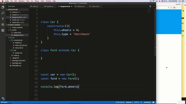 10.React Js for beginner to advance full course A little bit more of classes смотреть онлайн