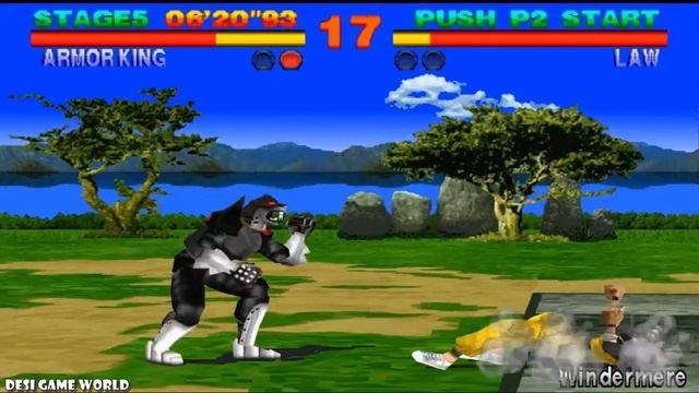 Tekken 1 HD Full Complete Gameplay All Player ( PS1 - 1080p 60fps )