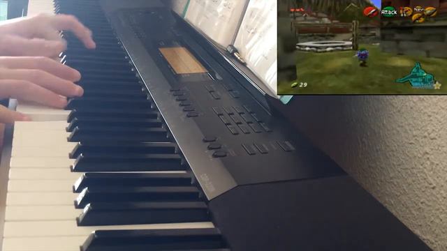 Kakariko Village (TLoZ A Link to The Past/ Ocarina of Time) theme on piano (with sheet music) смотреть онлайн