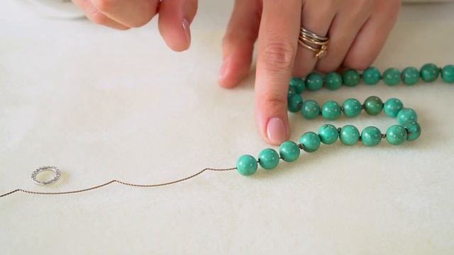 Как пересобрать-переделать бусы из натуральных камней – сделаем бусы более современными смотреть онлайн