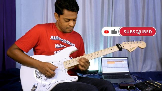 Guitar Solo Squier Fender Stratocaster Affinity Olympic White смотреть онлайн