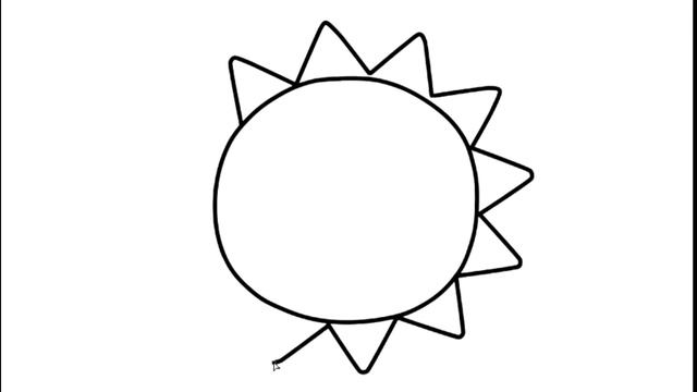 How To Draw A Cute Sun Easy Step By Step For Beginners