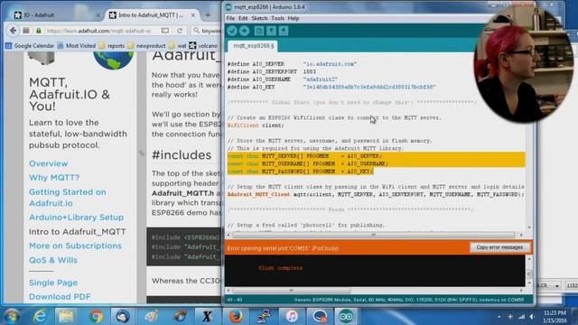 MQTT and you! @adafruit LIVE смотреть онлайн