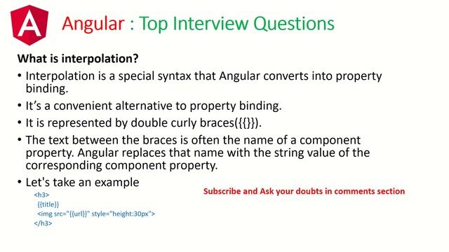 Angular Templates - Interview Questions and Answers 2020 | Part 3 смотреть онлайн