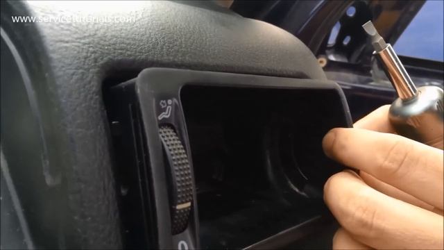 How to replace / remove air vents VW Golf Mk4 Bora Passat in 2 steps смотреть онлайн