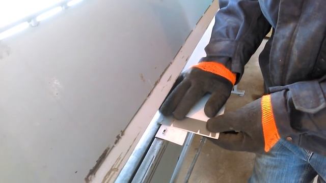 Самодельный листогиб с отрезной кареткой. смотреть онлайн