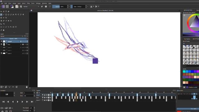 Let's Animate Ep. 6 - Krita: Kiki's Delivery Service ? смотреть онлайн