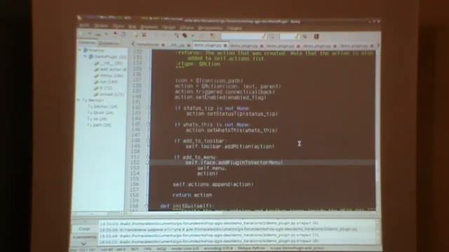 ГИС-Форум 2015. Мастер-класс «Основы разработки плагинов для QGIS на Python» смотреть онлайн