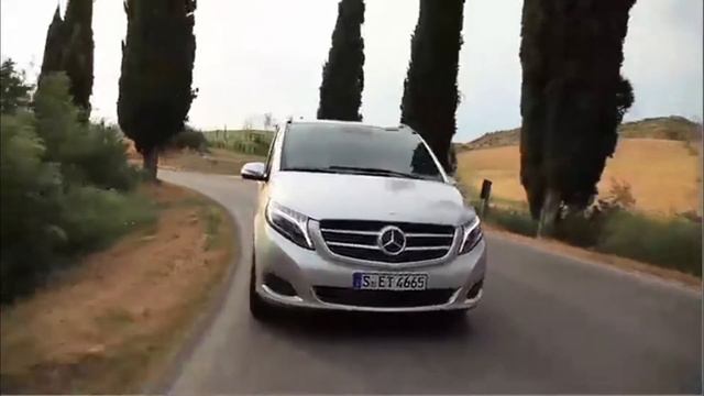 Mercedes-Benz V-Class Driving Video | AutoMotoTV смотреть онлайн