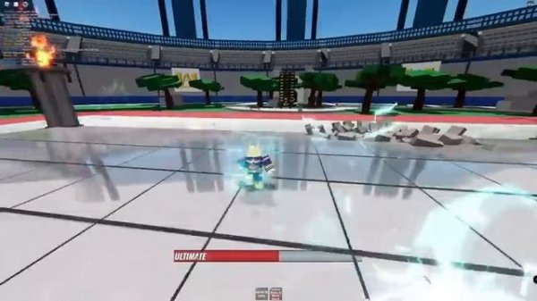 ALL MIGHT Destroys with NEW ULTIMATE in Roblox Heroes Battlegrounds