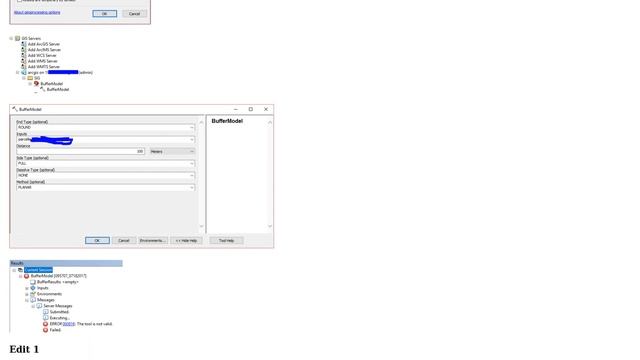 GIS: esriJobMessageTypeError: ERROR 000816: The tool is not valid смотреть онлайн