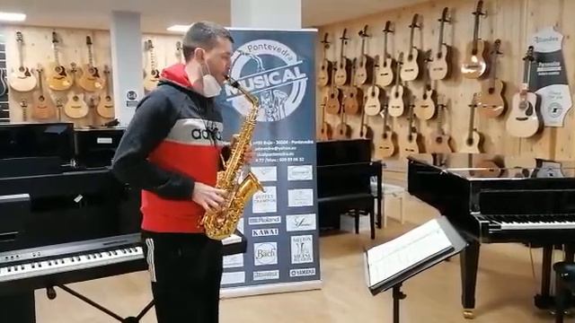 Selmer Saxo Alto Supreme. 1ª Prueba Galicia. Marcos Mariño, conservatorio Lugo - Musical Pontevedra смотреть онлайн
