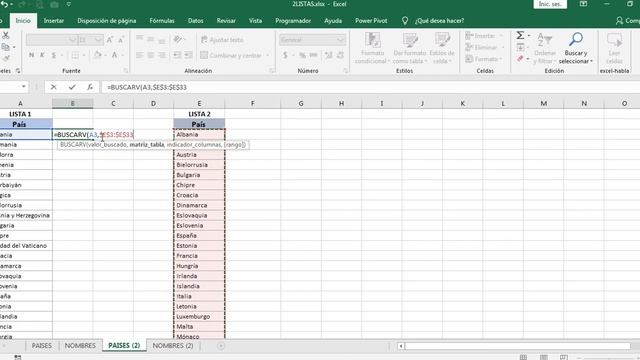 COMPARAR 2 LISTAS EN EXCEL Y RESALTAR LAS DIFERENCIAS смотреть онлайн