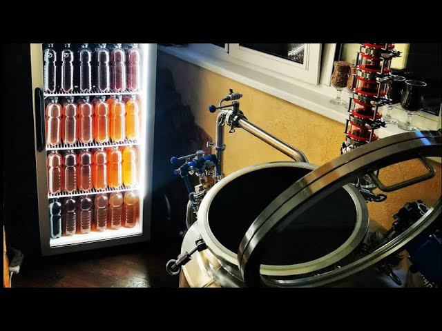 Варка пива в ПВК с алкороботом дома. Затирание, варка, брожение. смотреть онлайн