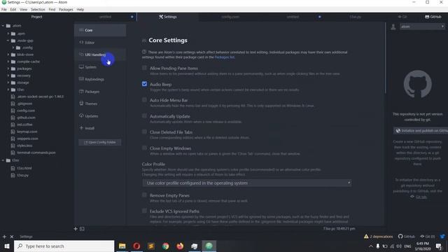 How to Hide Indent Guide in Atom Editor смотреть онлайн