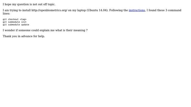 Ubuntu: What are the submodule and checkout commands of git for? смотреть онлайн