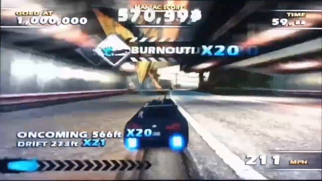 Burnout Dominator : Maniaco Total (PS2) смотреть онлайн