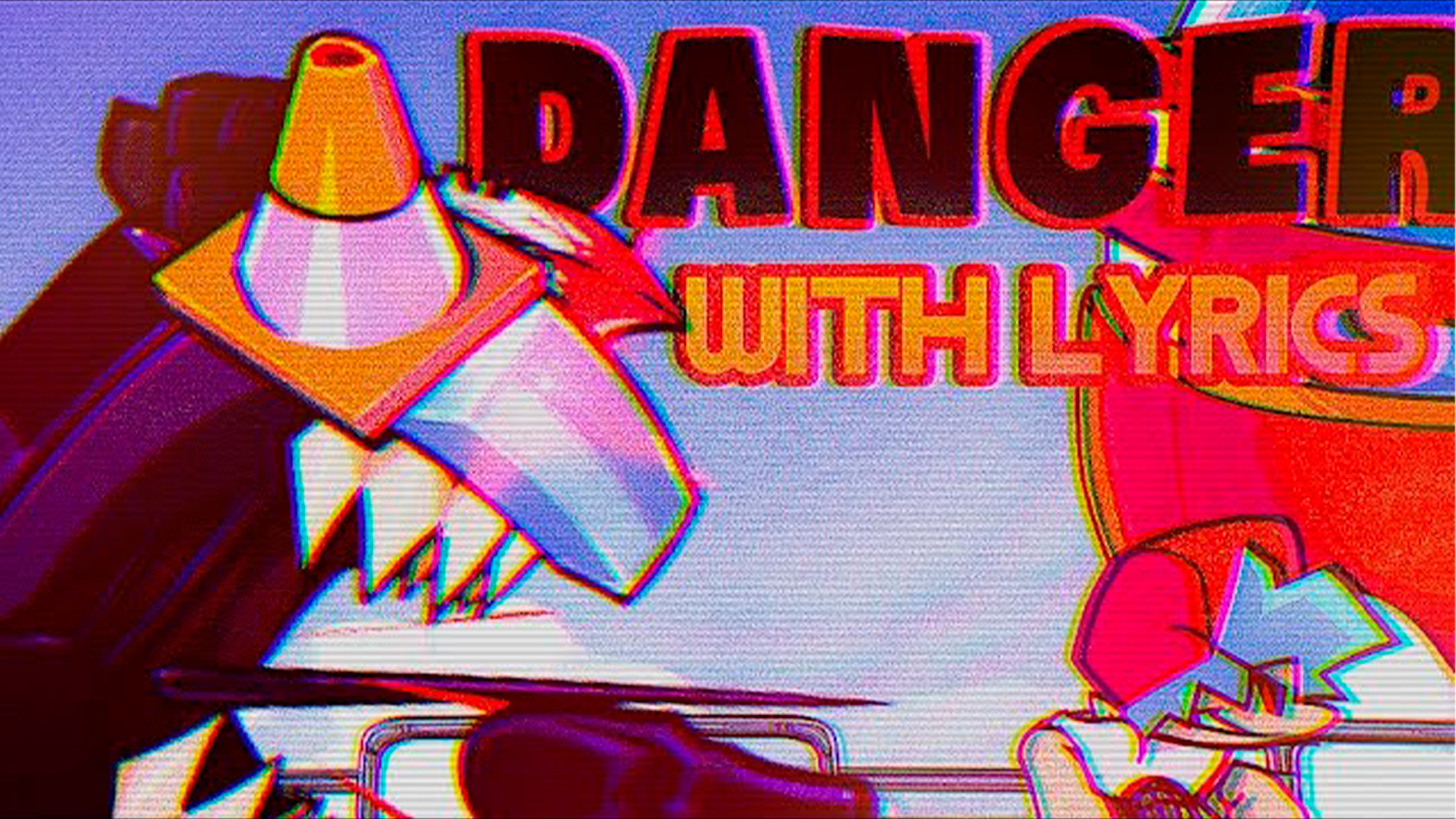 Danger With Lyrics (русский кавер) / FNF VS Impostor V4 With Lyrical Cover