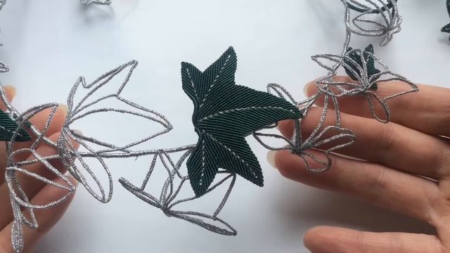 Ivy micro macrame necklace #ArtNodus смотреть онлайн
