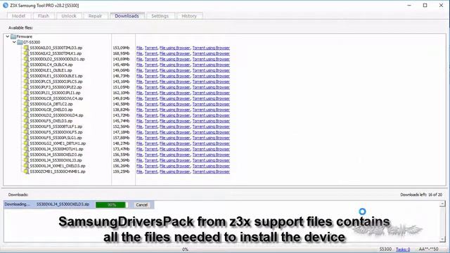 GT S5300 flash смотреть онлайн