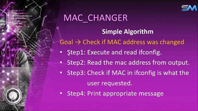 #12 Algorithm for checking MAC Address is changed or not || Python For Hacking || S.M. Security смотреть онлайн