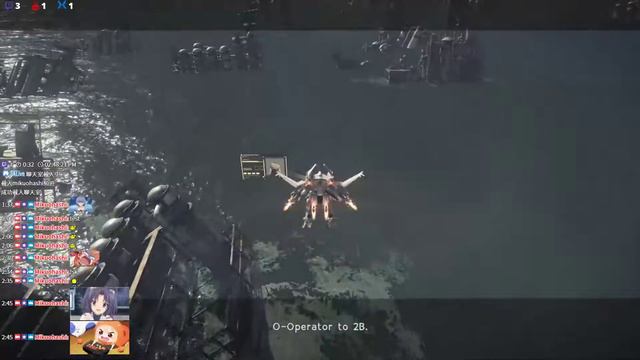 【又M啦】Nier Automata Casual LvL 99 Destroyer - Difficulty Hard смотреть онлайн