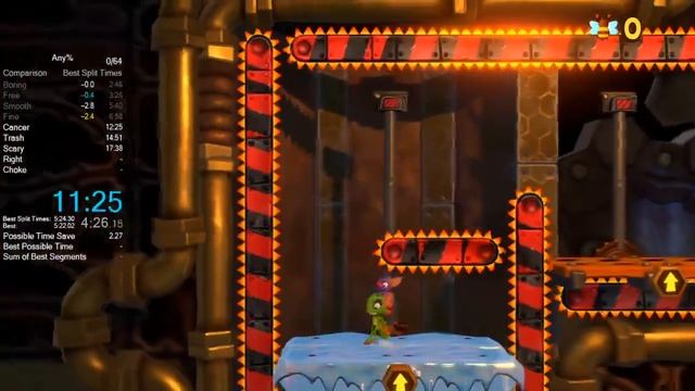 Yooka-Laylee and the Impossible Lair "Any%" speedrun in 21:58 [Former WR] смотреть онлайн