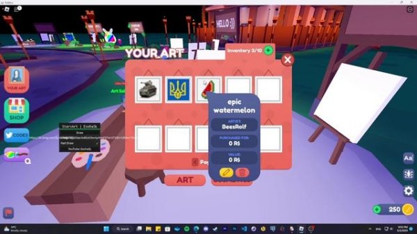 Starving Artists | Auto Draw Script | Pastebin