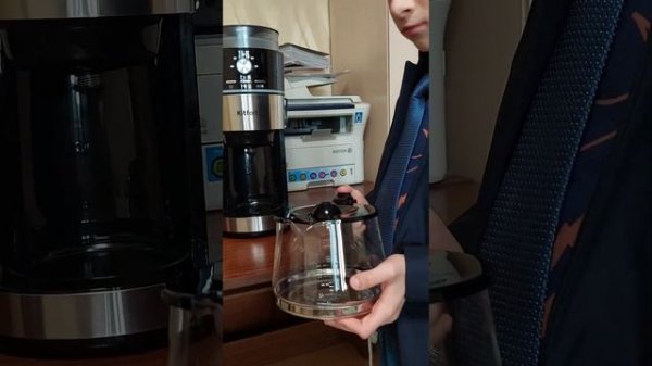 Рассказываем про кофемашину  Китфорт. Kitfort KT-737 #kitfort #китфорт #kitfortkt737