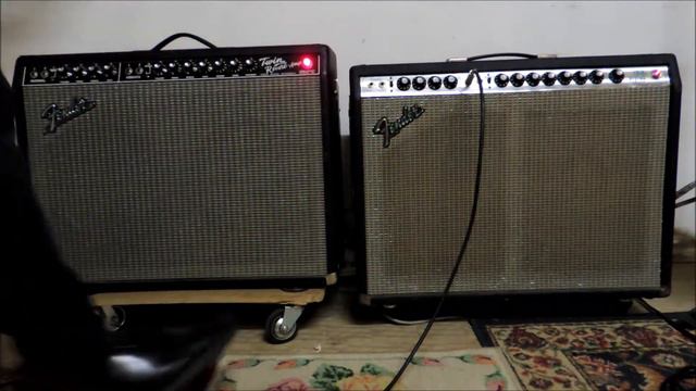 FENDER TWIN REVERB BLACKFACE 65 RE VS FENDER TWIN REVERB SILVERFACE 135 смотреть онлайн