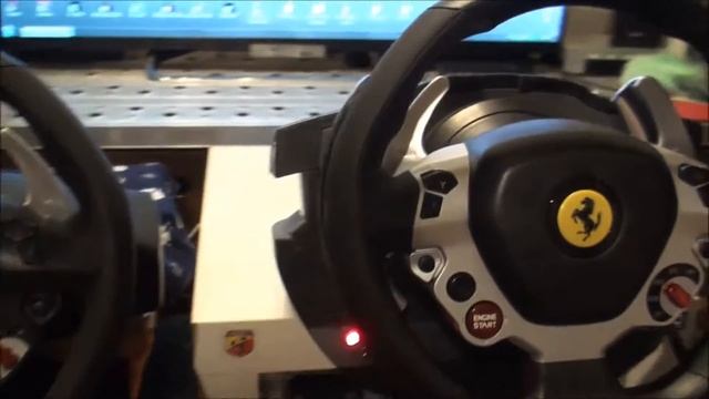 Thrustmaster T500RS add on TX Racing Wheel Ferrari 458 смотреть онлайн