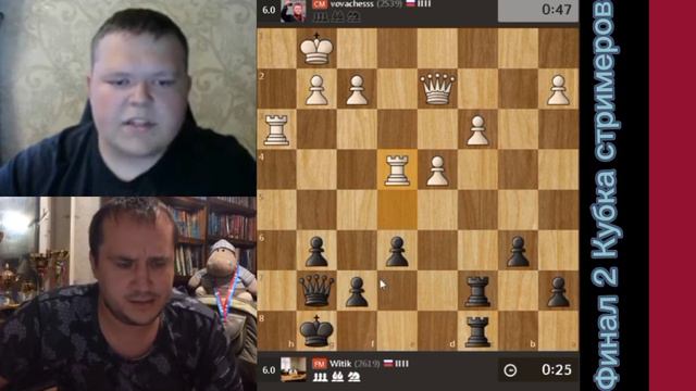 Бежим без оглядки///Тай-брейк///13 партия///CM Владимир Михайловский VS FM Вячеслав Витик. смотреть онлайн