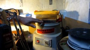 Галтовка магнитная обзор  с вопросом можно ли добавлять Шарики ? Tumbling magnetic review