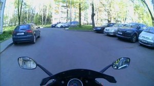 Обкатка нового мотоцикла (Racer Skyway 300)