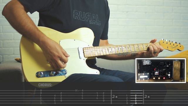 Rest On Us Lead Guitar Tutorial  + Tabs & HX/Helix Presets #restonus #upperroom #worshipcover