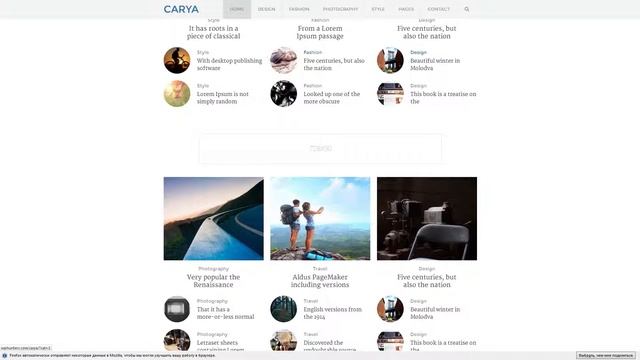 Carya - Clean WordPress Magazine Theme смотреть онлайн