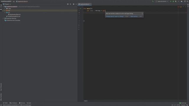 Kotlin Beginner Tutorial 27 | Nullable Type смотреть онлайн