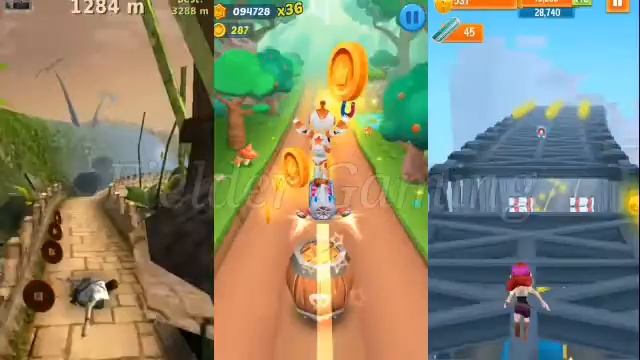 Bus Rush Run vs Subway Princess Run vs Tomb runner Amazing Run Kids GamePlay Walkthrough V#175 смотреть онлайн