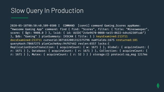 Tips and Tricks for Query Performance: Let Us .explain() Them смотреть онлайн