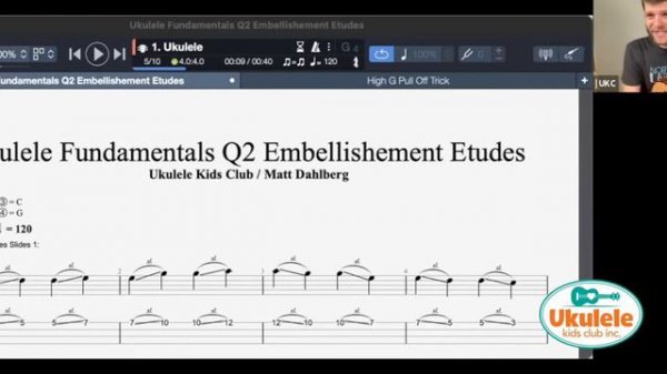 UKC Academy: Ukulele Foundations Q2.1with Matt Dahlberg: Embellishments