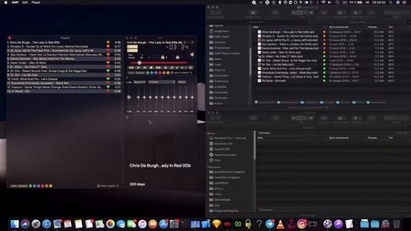 AMP player - лучший аудио проигрыватель для Mac OS, аналог Winamp, VOX, Aimp, foobar2000, DeadBeeF