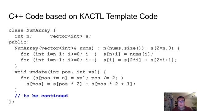 CP3 Topic SegTree: Video 3: Range Sum Query (mutable) смотреть онлайн